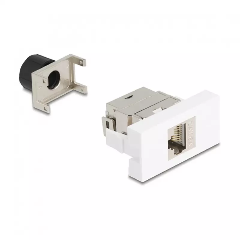 DELOCK RJ45 modulis 90906 Cat.6A 180° be įrankių
