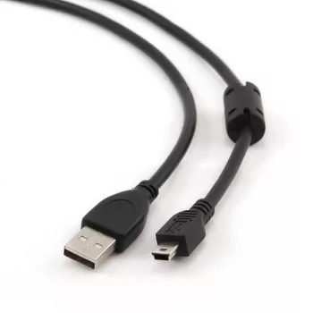 Cablexpert CCF-USB2-AM5P-6 prijungimo priedas, juodas