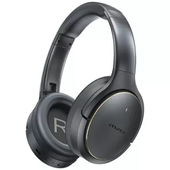 Ausinės Awei Bluetooth AT20 ANC ENC 6.0 — belaidės ant ausies su ANC ir ENC, Bluetooth 6.0