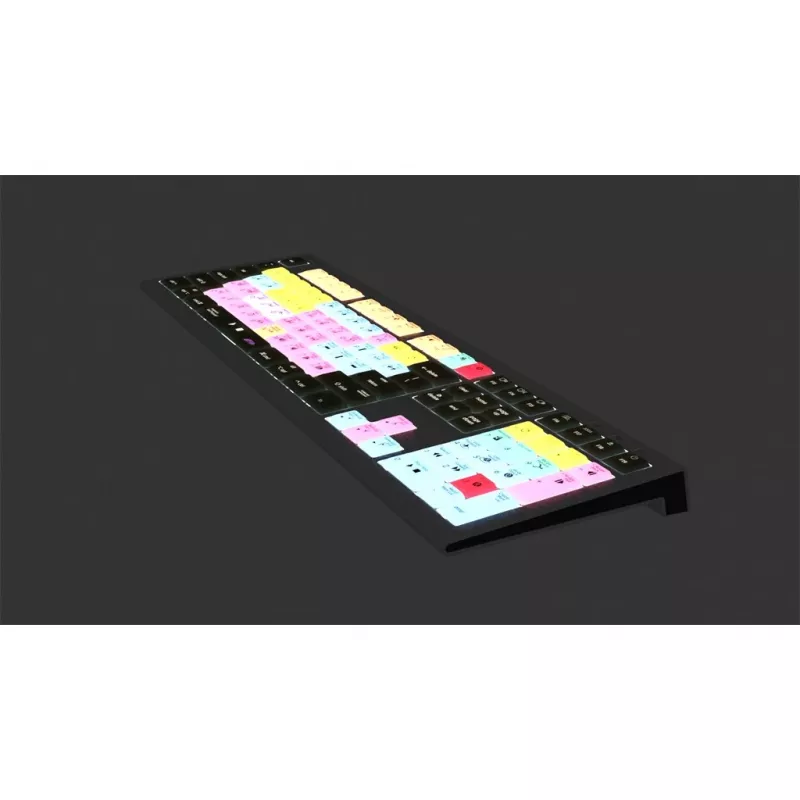 “Logickeyboard” ASTRA 2 USB QWERTZ klaviatūra, juoda, pilno dydžio, 104 klavišai