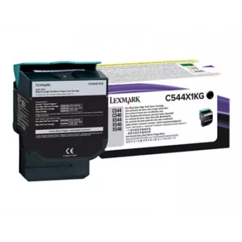 Lexmark C544X1KG - rašalas, juodas - skirtas C544dn, C544dtn, C544dw, C544n, X544dn, X544dn RCS, X544dtn, X544dw, X544n
