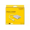 Kortelių skaitytuvas DeLOCK 91005 USB 3.2 Gen 1 Type-C pilkas CF MMC MicroSD