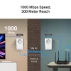 MERCUSYS MP500P KIT - AV1000 Gigabit praėjimo elektros tinklo adapterių pradinis rinkinys su lizdu