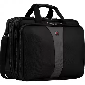 Wenger/SwissGear Legacy 17 nešiojamojo kompiuterio dėklas 43,2 cm (17) Portfelis juodas, pilkas
