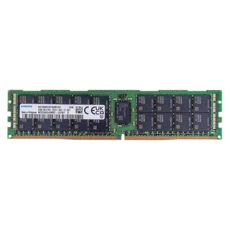 Samsung M393A8G40MB2-CVF atminties modulis 64 GB 1 x 64 GB DDR4 2933 MHz ECC