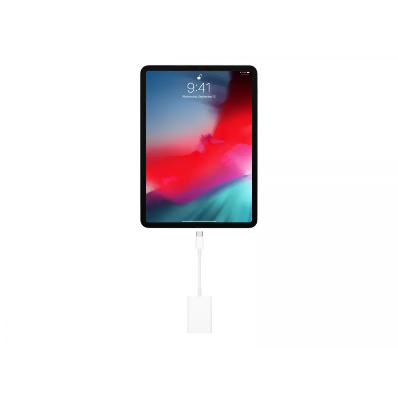 Apple MW653ZM/A kortelių skaitytuvas – baltas, USB 2.0 Type-C, SD