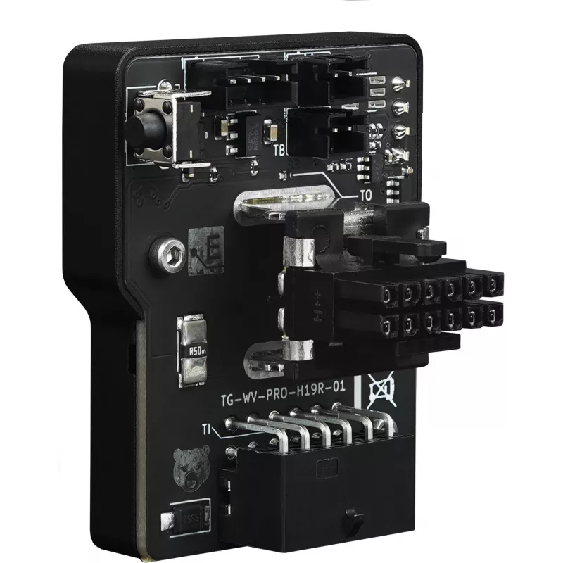 PCIe 12VHPWR 90° atvirkštinis WireView Pro GPU maitinimo adapteris, Thermalright TG-WV-90-P-H1R