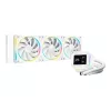 DeepCool LM360 WH procesoriaus skysčio aušinimo rinkinys 12 cm baltas 1 vnt.