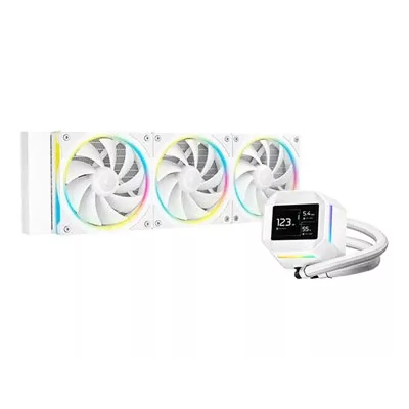 DeepCool LM360 WH procesoriaus skysčio aušinimo rinkinys 12 cm baltas 1 vnt.