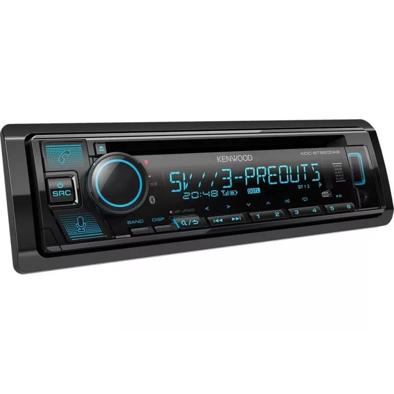 Automobilinis radijas KDC-BT960DAB