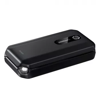 Baseus BS-CH001 - paleidimo įrenginys, boosteris 10000 mAh 12V (1000 A / 500 A) + krokodilo spaustukai (juodas)