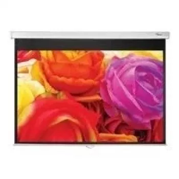 Optoma PMG+ - ekranas - galimas montavimas prie lubų, tinka montuoti prie sienos - 312 cm (123) - 16:10 - matinė balta