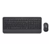 Logitech Signature MK650 Combo verslui belgiškas pilno dydžio belaidis klaviatūros ir pelės rinkinys