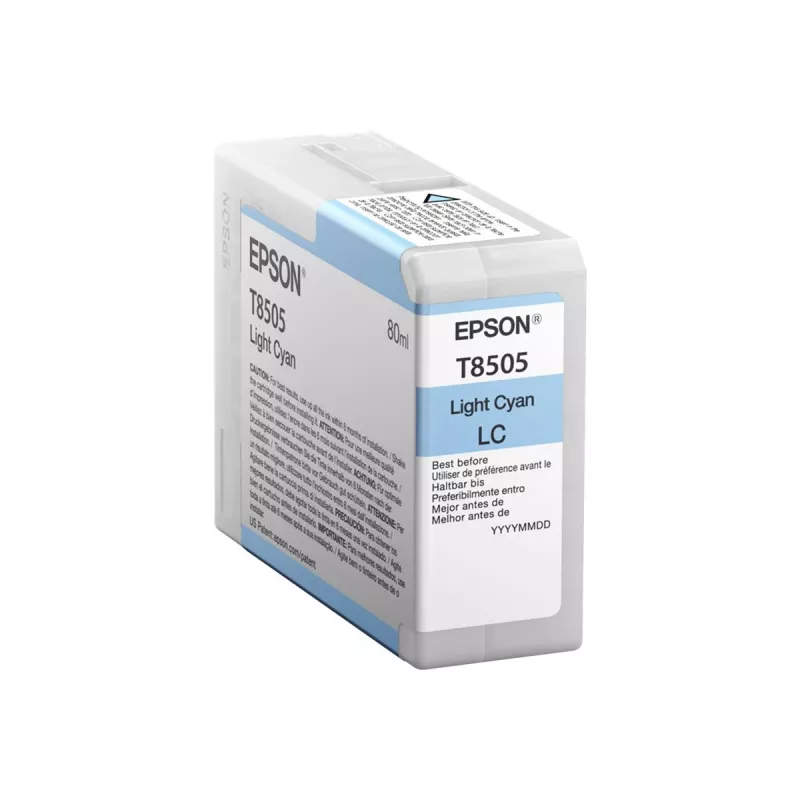 Epson Singlepack Light Žydra T850500, Light Žydra, pigmentinis rašalas, 80 ml, 1 vnt.