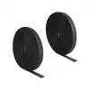 DeLOCK tvirta „kablys ir kilpa“ juosta 25 m x 25 mm juoda
