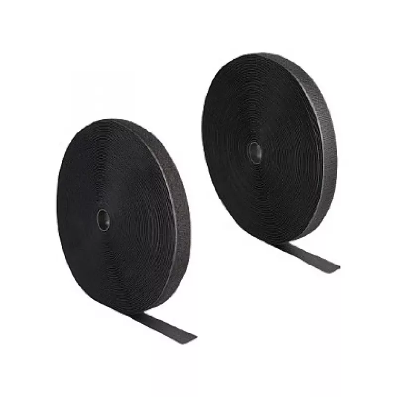 DeLOCK tvirta „kablys ir kilpa“ juosta 25 m x 25 mm juoda