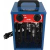 Elektrinis ventiliatoriaus šildytuvas BLAUPUNKT EH7010 — 2000 W, nerūdijantis plienas elementas, IPX4, grindų naudojimas, iki 22 m², juoda/mėlyna/raudona