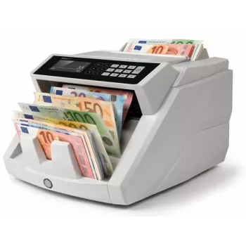 Safescan 2465-S banknotų skaičiavimo mašina, juoda, balta