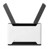 Belaidis maršrutizatorius MikroTik Chateau PRO ax — dviejų juostų 2,4/5 GHz, 3548 Mbit/s, PoE, 5x LAN, 2 išorinės antenos, pilka/baltas