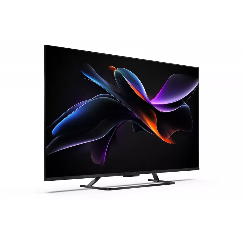 Išmanusis televizorius Sharp 55HR7265E 55 colių Google TV, juodas, energinio efektyvumo klasė F