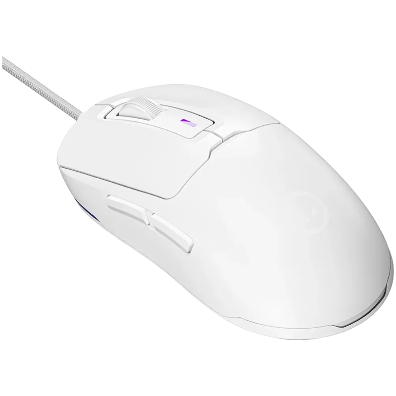 LORGAR MSA10, Ultralight Wired Gaming pelė Advanced, balta