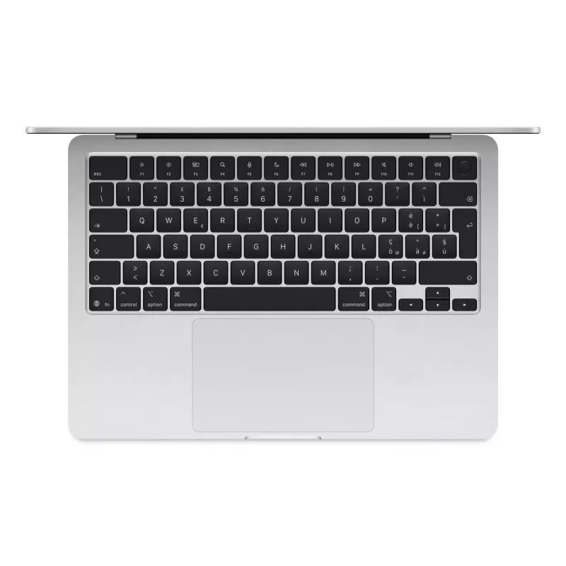 Apple MacBook Air 13 (2025), 16GB, 512GB, M4 (10-CPU/10-GPU), sidabrinis, 35W Dual USB-C maitinimo adapteris, vokiška klaviatūra, MW0X3D/A
