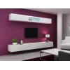 Cama svetainės baldų komplektas VIGO 12 baltas/baltas blizgus
