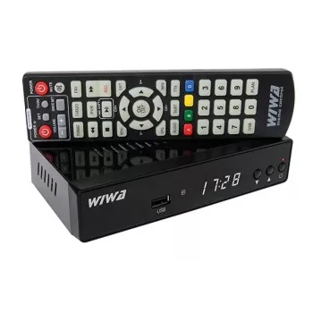 TV imtuvas WIWA H.265 MAXX — DVB-T / DVB-T2 skaitmeninis derintuvas su H.265 (HEVC) palaikymu