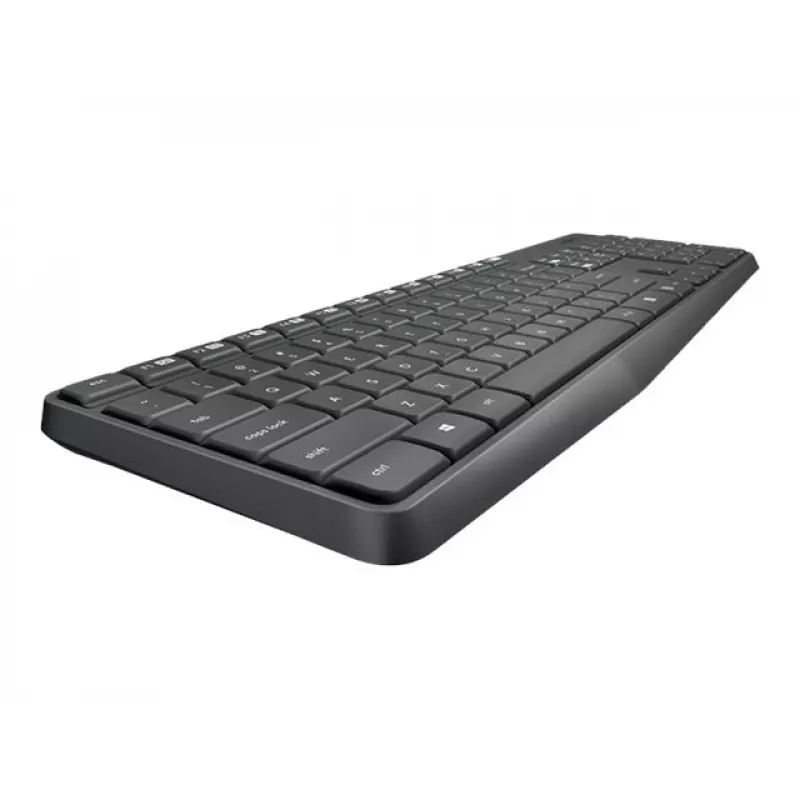 Logitech klaviatūra MK235 belaidė klaviatūra+pelė pilka CZ