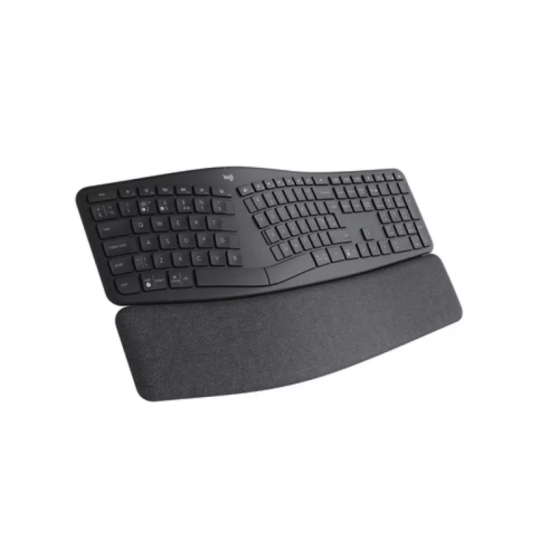 Logitech ERGO K860 Split klaviatūra for Business - klaviatūra - belaidė - Bluetooth LE - QWERTY - GB - grafitas (920-010351)