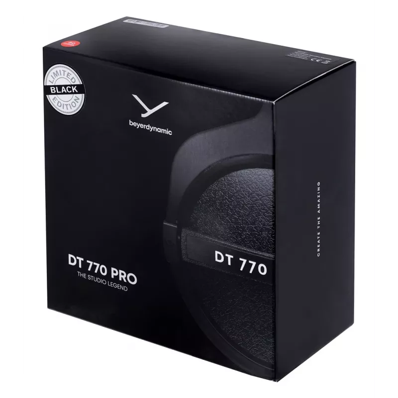 Beyerdynamic DT 770 Pro 80 Ω Juoda Limited Edition - uždaros studijinės ausinės