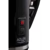 Automatinis pieno putotuvas / šildytuvas Adler AD 4478 — nerūdijančio plieno dubuo, 240 ml talpa, 500 W, karštas ir šaltas