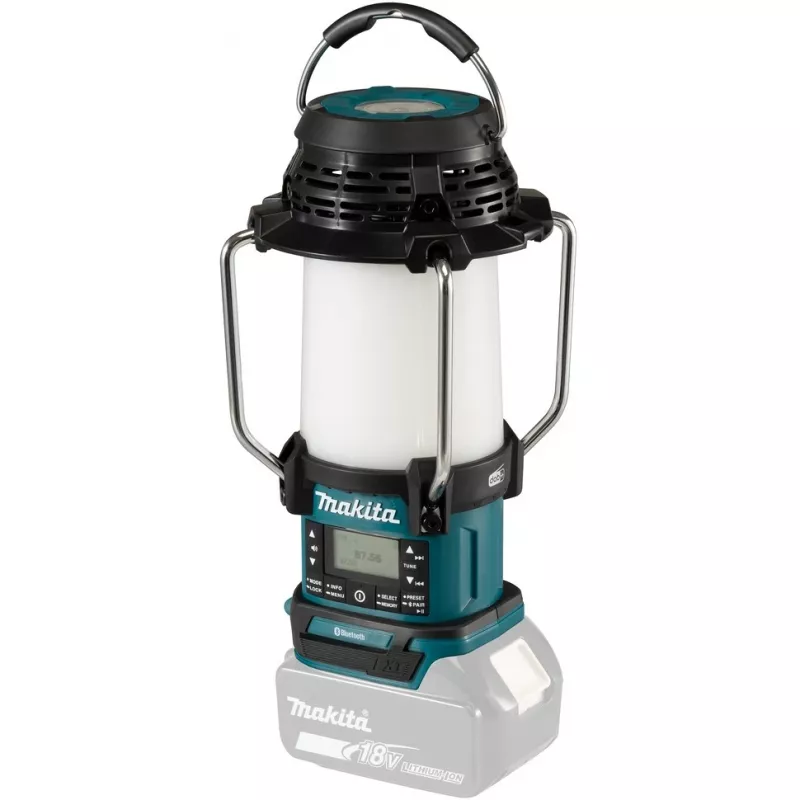 Radijas Makita DMR056 nešiojamas Analoginis ir skaitmeninis Juoda, Mėlyna