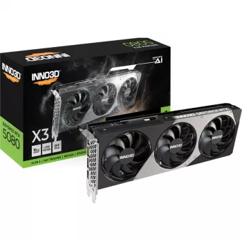 INNO3D GeForce RTX 5080 X3 16 GB GDDR7 grafikos plokštė