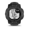 Išmanusis laikrodis GARMIN Instinct — 45 mm, 3,05 cm (1,2 col.) AMOLED 390×390 jutiklinis ekranas, 4 GB, GPS, silikoninis dirželis juodas, 53 g