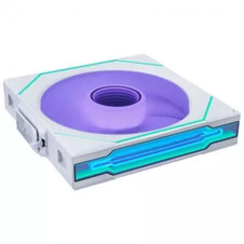 “Lian Li UNI FAN SL-INF” belaidis ARGB PWM reversinis ventiliatorius, 140 mm, baltas