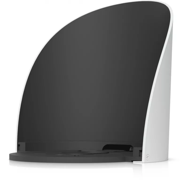 Ubiquiti G6 Dome kameros priedas, apsaugantis nuo aplinkos poveikio montuojant lauke ant sienos ar stulpo. Baltas (UACC-G6-DOME-WS-W)