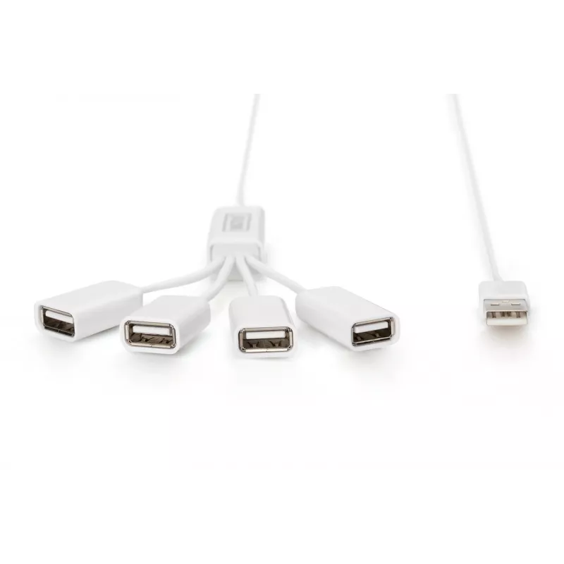 USB šakotuvas Digitus plonas Spider DA-70216