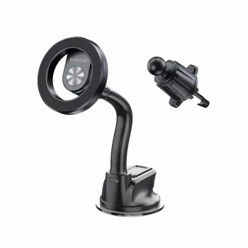 CANYON Magnetic car holder OnGrip 12 suction + air vent Black