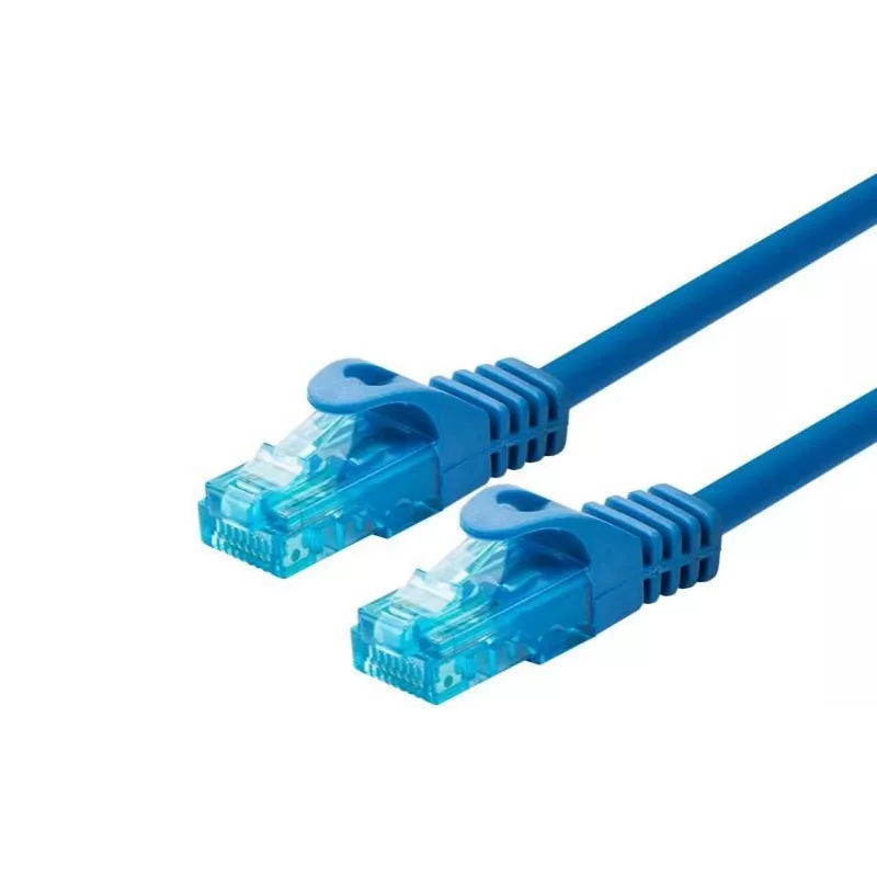 UTP Cat5e tinklo kabelis LOGON 15 m, RJ-45 į RJ-45, mėlynas