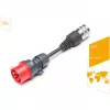 Juice Technology saugos adapteris JUICE CONNECTOR, CEE16 / 400V, 3 fazių (raudonas, skirtas JUICE BOOSTER 2)