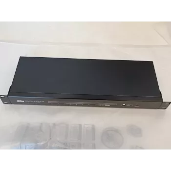 IŠPARDUOTA. Aten | HDMI | 8 prievadų HDMI Cat 5 skirstytuvas | Garantija 3 mėn. | NAUDOTAS, ATNAUJINTAS, BE ORIGINALIOS PAKUOTĖS, TIK SU MAITINIMO ADAPTERIU