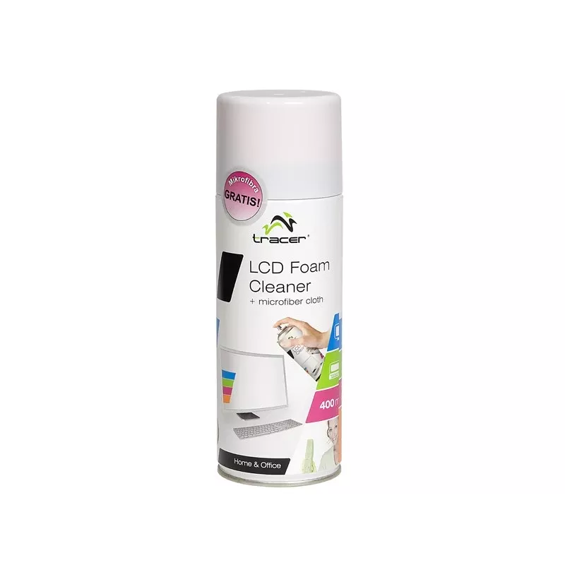 LCD Foam Cleaner 400ml+ mikropluošto šluostė