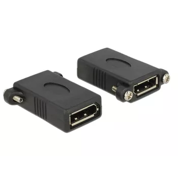 DisplayPort adapteris DeLOCK DisplayPort 1.1 F-F juodas