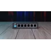 Nevaldomas komutatorius Extralink EUROS V2 4x 100Mb/s PoE/PoE+