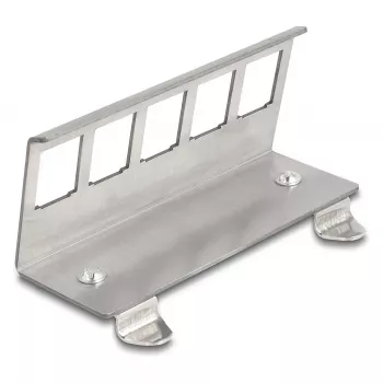 Laikiklis DeLOCK 88141, nerūdijantis plienas, sidabrinis, 44 mm x 99 mm x 37 mm
