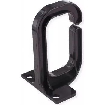 VALUE kabelio kilpa, 40×80 mm, Plastikinis, juodas (26.99.0323)
