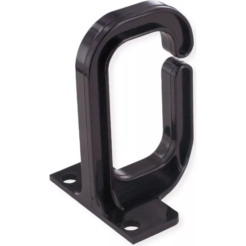 VALUE kabelio kilpa, 40×80 mm, Plastikinis, juodas (26.99.0323)