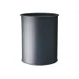 Šiukšliadėžė Durable 330158 15 L apvali metalinė antracitinė