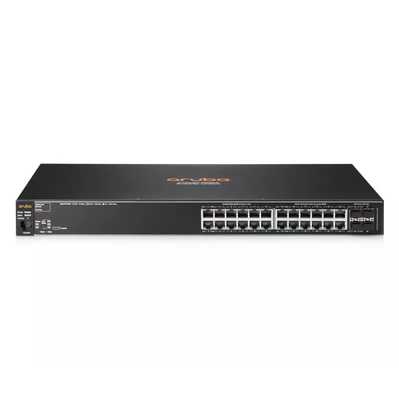 Komutatorius HP Enterprise 2530-24G — 24 prievadų 2 lygmens Gigabit Ethernet